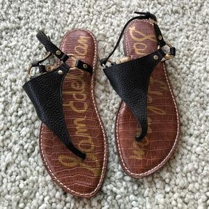 Sam Edelman Greta Thong Sandal - Black